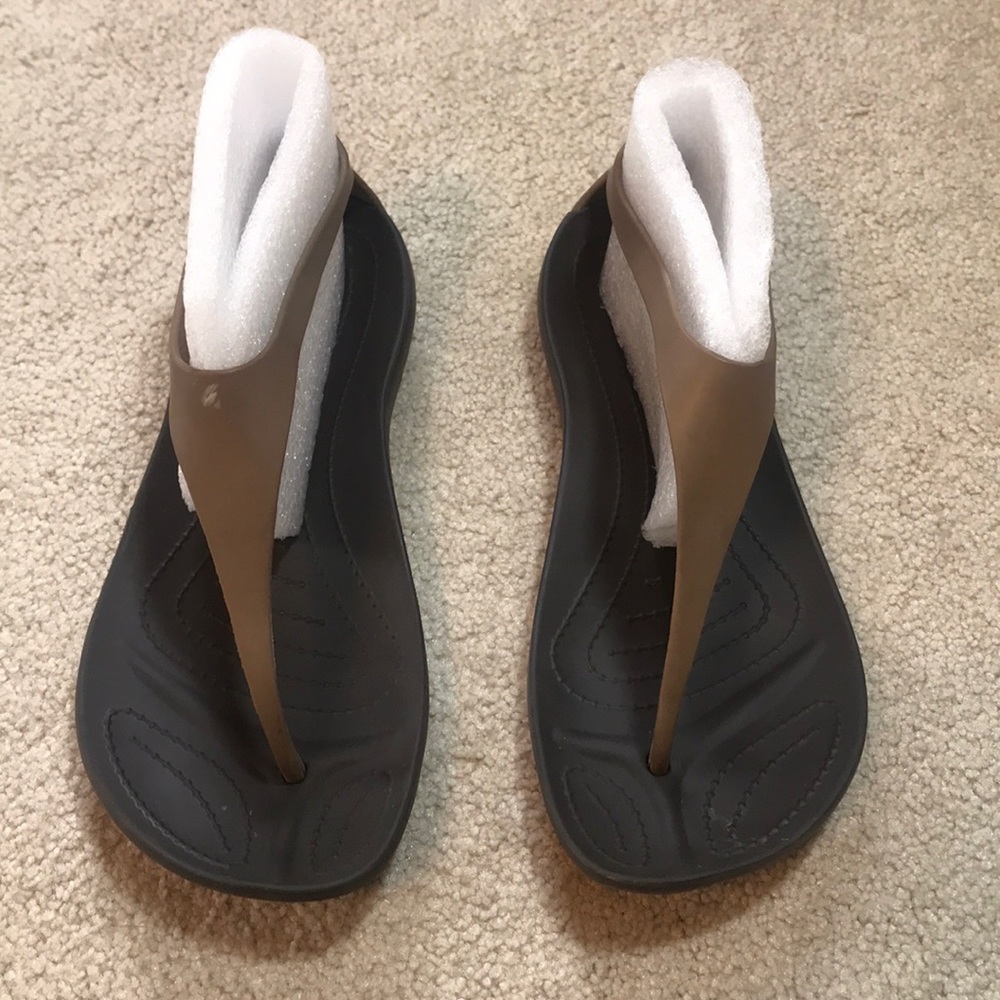 Crocs Women’s Sandals with Ankle Strap Size 7